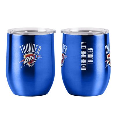 Boelter Brands NBA Oklahoma City Thunder Drink Tumbler Steel 16 Curved, Team Colors, One Size