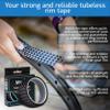 milKit Tubeless Rim Tape - 11yd (10m) Rim Strip Roll - Extra Strong Bicycle Rim Tape 21mm -25mm - 29mm - 32mm Available Widths (32mm) view 2