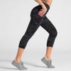 Dragon Fit High Waist Yoga Leggings with 3 Pockets,Tummy Control Workout Running 4 Way Stretch Yoga Pants (Medium, Capri29-Black&Grey Camo) view 3