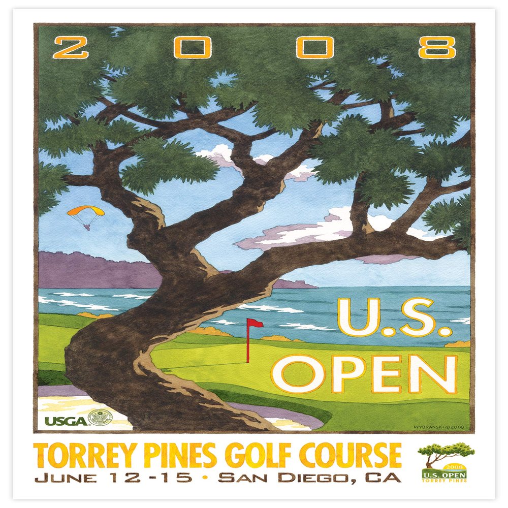 2020 U.S. Open Logo Edition Print Winged Foot
