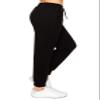 ALWAYS Super Soft, Stretchy Drawstring Women's Joggers with Pockets - Tapered Cuff Casual Joggers for Women, Ideal for Daily Wear Black 2 US M (Tag L/XL) view 3