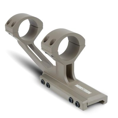 Monstrum MH255 H-Series V2 Hollow Frame Lightweight Offset Picatinny Scope Mount | Flat Dark Earth | 1 Inch Diameter