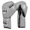 Pro-Mex Pro Lace Training Gloves V 3.0, Silver, 14 oz view 1