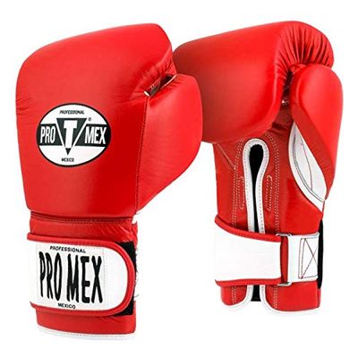 Pro-Mex Professional Bag Gloves V 3.0, Red, 16 oz