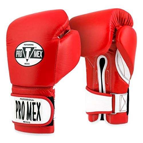 Pro-Mex Professional Bag Gloves V 3.0, Red, 16 oz