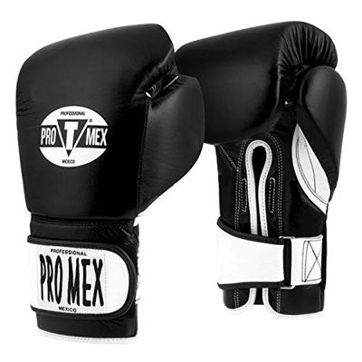Pro-Mex Professional Bag Gloves V 3.0, Black, 14 oz