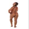 Slipins SurfSkin Minis, Zippered Swimsuit for Women with Long Sleeves and UV Protection, Perfect for Surfing, Diving, Snorkeling, and Other Water Sports, Sea Turtle, X-Large view 3