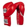 Pro-Mex Pro Lace Training Gloves V 3.0, Red, 18 oz view 1