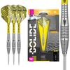 Target Darts Bolide 90% Tungsten Swiss Point Steel Tip Darts Set of 3, Barrel 05, 22 Grams | Featuring Pro Grip Dart Stems, Number 6 Dart Flights, Swiss Points | Professional Darts view 1