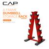 CAP A-Frame Dumbbell Hand Weight Vertical Storage Rack - Red view 2