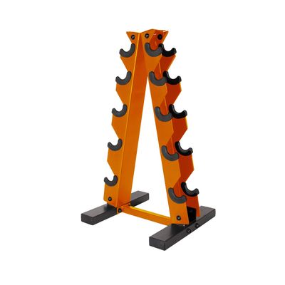 CAP A-Frame Dumbbell Hand Weight Vertical Storage Rack - Orange