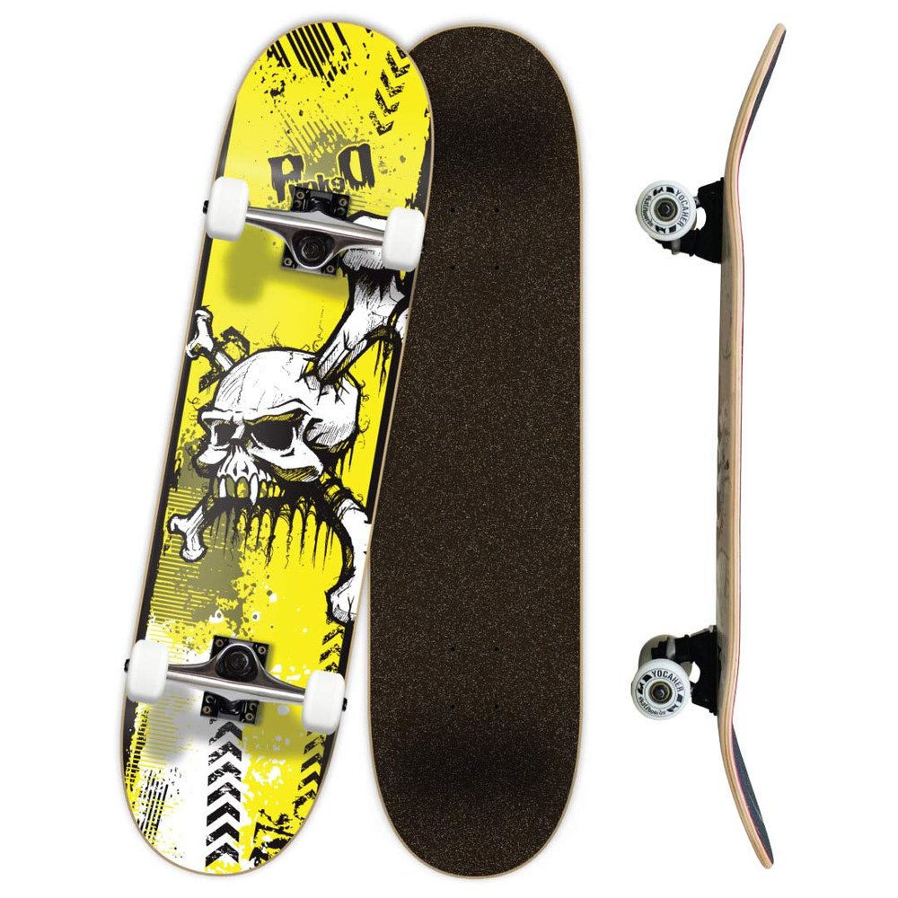 Yocaher Complete 31" x 7.75" Skateboards w/Premium Skateboard Grip Tape, Pro Aluminum Alloy Truck, ABEC-9 Bearing, 54mm Wheels