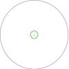 Swampfox Blade 1x25 Prism Scope, Green BRC Reticle view 2