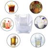 SUPANT 12 x 5 Litres/16 Gal Collapsible Emergency Water Jug Container, Freezable, BPA Free Plastic Water Carrier Tank, Outdoor Folding Water Bag for Sport Camping Riding Mountaineer, Food Grade view 2