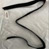 Navy Black Belt with Gold Tip 45" X 1 1/4" view 3