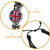 Happyyami Soccer Bracelet for Men Women National Flag Weaving Leather Bangle Adjustable Sports Fan Jewelry view 4