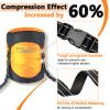 Frelaxy Compression Sack, 40% More Storage! Compression Stuff Sack, Water-Resistant & Ultralight Sleeping Bag Stuff Sack - Space Saving Gear for Camping, Traveling, Backpacking(Orange, Small) view 2