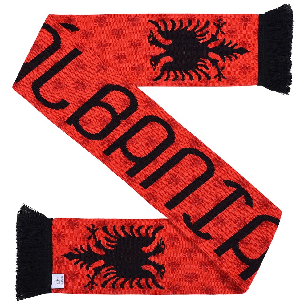 Albania Soccer Knit Scarf