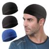 3 Pack Cooling Skull Cap Helmet Liner Sweat Wicking Cycling Running Hat for Men Women 2black,Royal view 1