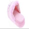 Static Footwear Girls Fashion Slip On Comfy Warm House Slippers,Light Pink,2/3 view 3