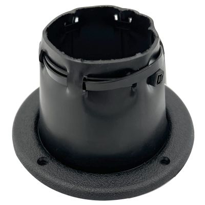 ISURE MARINE Supplies Cable Boot, Throttle Shift Cable Organizer,Boat Transom Steering Wires Boot Protect Fuel Lines Diameter 4.7",Black