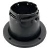 ISURE MARINE Supplies Cable Boot, Throttle Shift Cable Organizer,Boat Transom Steering Wires Boot Protect Fuel Lines Diameter 4.7",Black view 1