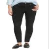 BUFFALO David Bitton Ladies' Jess Rip and Repair Jean, Black, 4/27 view 1