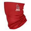 Ball State University Red Solid Logo Design Neck Gaiters for Men and Women - Four Way Stretch Fabric Breathable Neck Warmer view 1