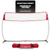 PowerNet Warm Up Net, Portable Volleyball Net for Backyard Games & Training, Indoor Outdoor Volleyball Practice Equipment, Foldable One Piece Quick Setup Frame view 1