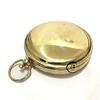 Brass Magnetic Needle Compass Push Knob Steampunk Ornament Gift for Men/Women view 2