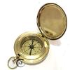 Brass Magnetic Needle Compass Push Knob Steampunk Ornament Gift for Men/Women view 3