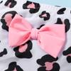 LYSMuch 3-Pieces Baby Girls Bikini Swimsuit Leopard Bathing Suit Toddler Beach Tassels Swimwear (Pink,3-6 Months) view 4