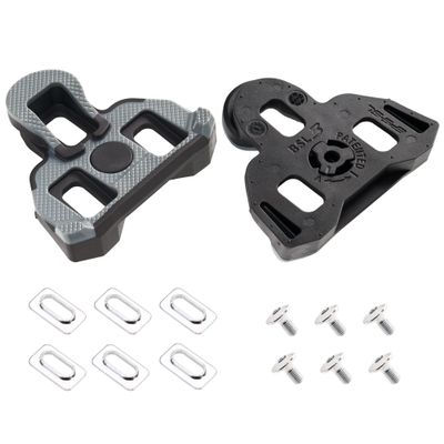 CyclingDeal Compatible with Shimano SPD-SL Anti Slip Cleats Set - Compatible with Shimano Road Bike Bicycle Pedals - 0 Degree Floating