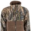 Drake Waterfowl Youth MST Eqwader Warm Moisture-Wicking Fleece Lined Waterproof Windproof Breathable Full-Zip Outdoor Jacket, Mossy Oak Shadowgrass Habitat, 8 view 2