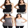 4 Pack Active Basic Women's Basic Tank Tops (xx-Large, Black/Black/Charcoal/White) view 1