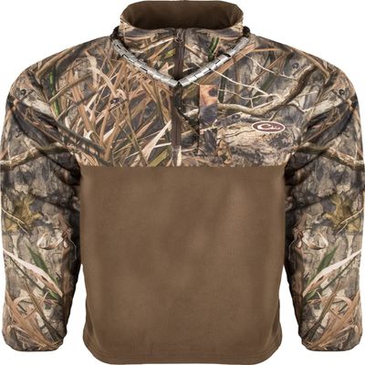 Drake Waterfowl Men's MST Quarter 1/4 Zip Refuge Eqwader Waterproof Windproof Breathable Resistant Outdoor Hunting Jacket