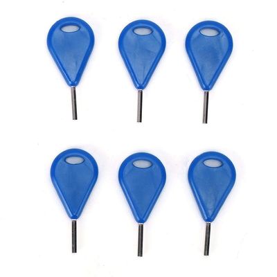 Alomejor Surfboard Fin Key,Universal 6-Piece Spare Replacement,Surfboard Repair Kit,Hex Key Set for Surfers Maintenance Repair Beach Home Workshop Travel