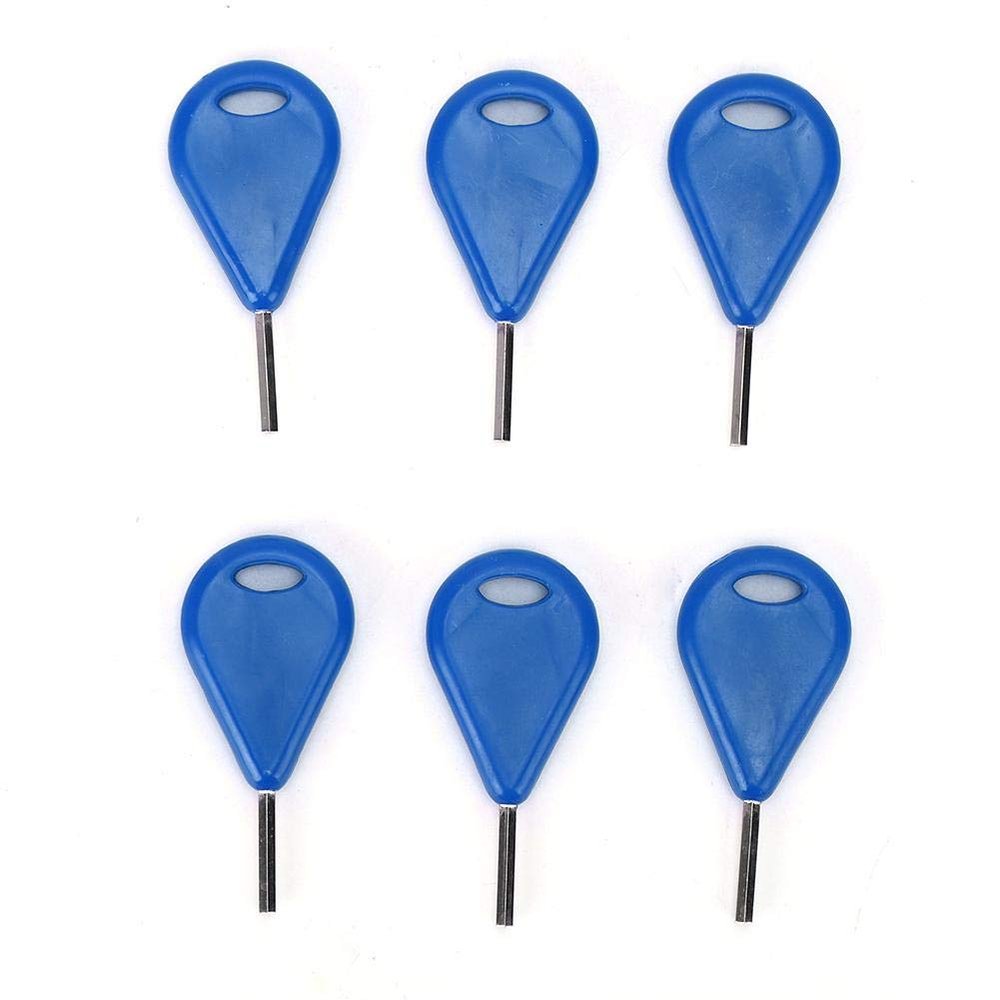Alomejor Surfboard Fin Key,Universal 6-Piece Spare Replacement,Surfboard Repair Kit,Hex Key Set for Surfers Maintenance Repair Beach Home Workshop Travel