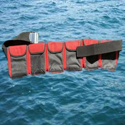AKM-Diving pocket weight belts (Black, x large)
