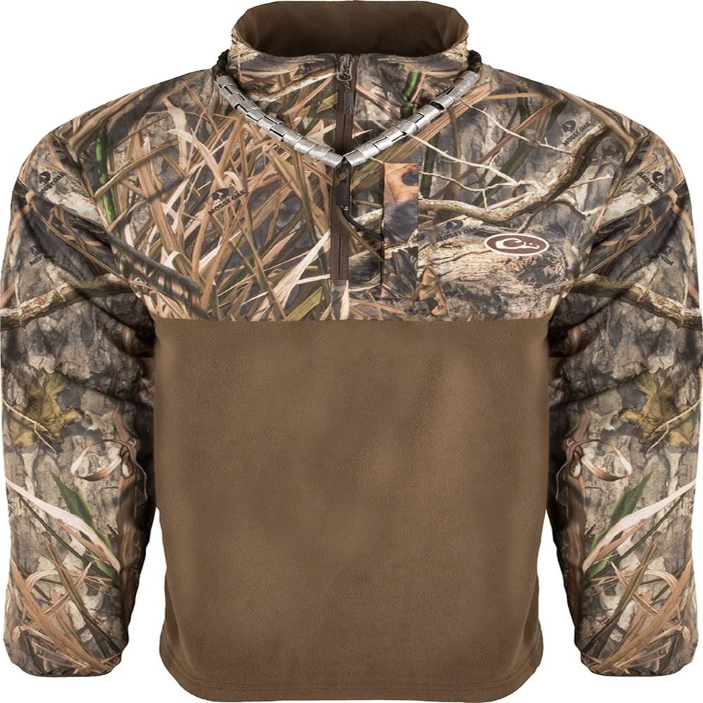 Drake Waterfowl Men's MST Quarter 1/4 Zip Refuge Eqwader Waterproof Windproof Breathable Resistant Outdoor Hunting Jacket
