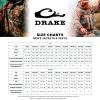 Drake Waterfowl Men's MST Quarter 1/4 Zip Refuge Eqwader Waterproof Windproof Breathable Resistant Outdoor Hunting Jacket view 4