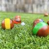 GoSports 100 mm Hardwood Bocce Set with 8 Premium 12 oz Wood Balls, Pallino, Case and Measuring Rope view 4