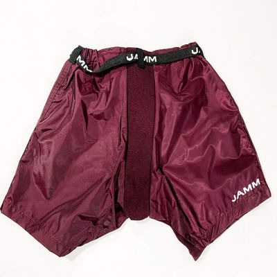 JAMM J50 Hockey Pant Shell (Maroon, Sr Goalie (58G))