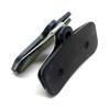Bike Brake Pads Resin for Shimano D02S Saint M,810,820,640, TRP, Quadiem, Slate.The Bicycle Replacement Part for OEM Brakes for high Braking Power and Quiet Stops. view 3