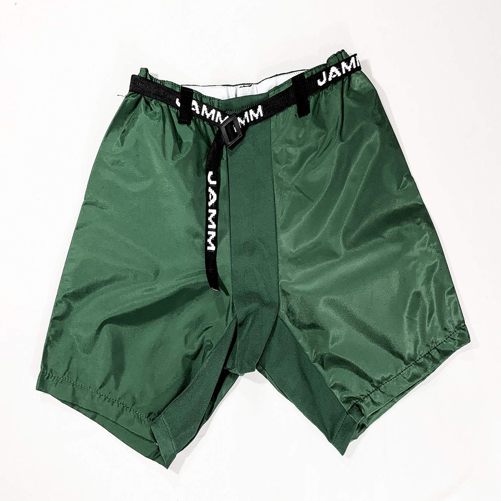 JAMM J50 Hockey Pant Shell (Dark Green, Sr Goalie (58G))