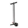 LEZYNE CNC Digital Drive 3.5 Bicycle Floor Pump with Digital Gauge, CNC Machined Aluminum High Pressure 220PSI Tire Air Pump for Road/Track Bike, ABS-1 Pro Chuck, Presta/Schrader Valve, Silver Gloss view 1