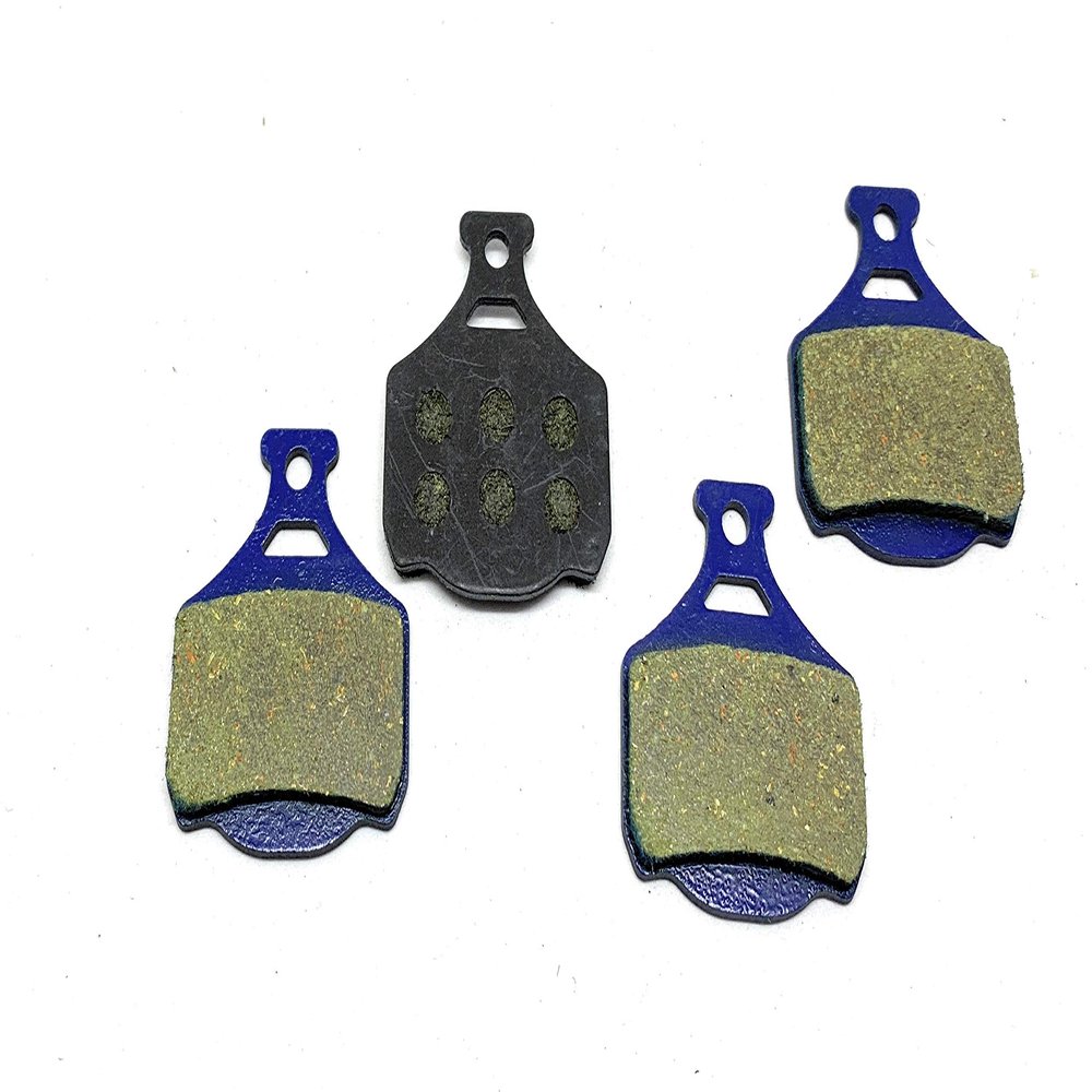 2 Pairs Bike Brake Pads Resin for Campagnolo Caliper, H11, DB-210, 502316, 2016000400649. The Bicycle Replacement Part for OEM Brakes for high Braking Power and Quiet Stops.