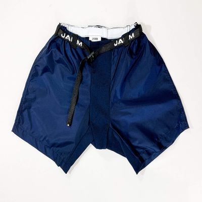 JAMM J50 Hockey Pant Shell (Navy, Jr S (4' Tall or 120cm))