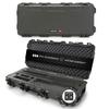 NANUK 985 Hard Case 40 with Wheels & Custom Fit Foam Insert, IP67 Waterproof & Crushproof, Rugged Construction for Ultimate Protection, Made in North America Olive (39.7 x 17.3 x 6.6) view 1