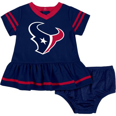 Gerber NFL Baby Girls Team Jersey and Diaper Cover Dress, Team Color, 6-12 Months US